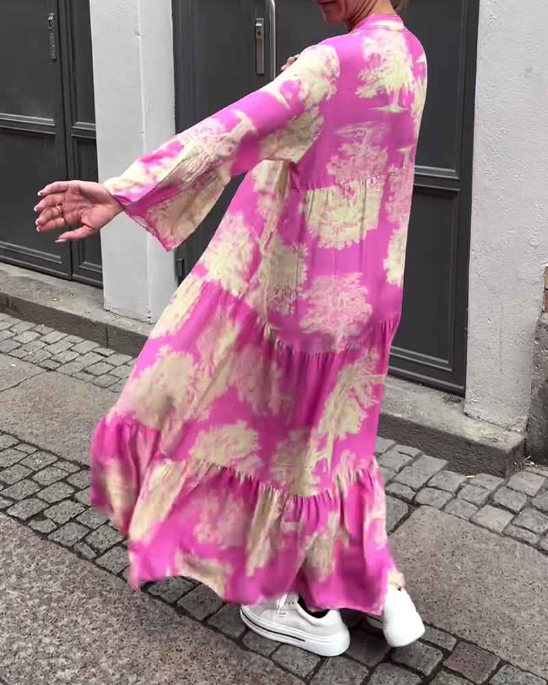 Ophelia - Langes Fliessendes Kleid