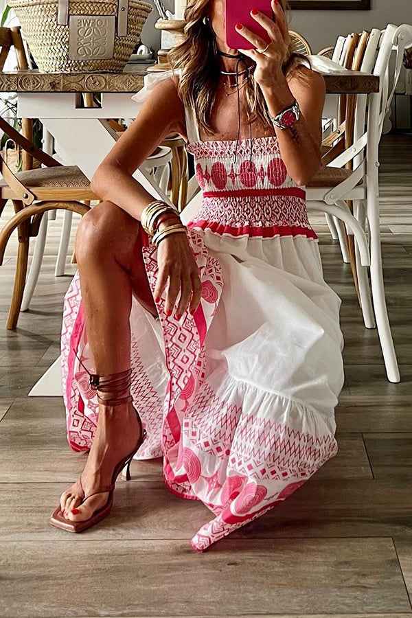 Rianna - Maxi Bohemian Sommerkleid