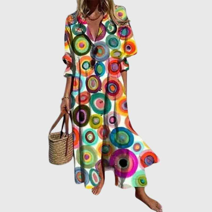 Zariah | Elegantes Maxikleid im Boho-Stil