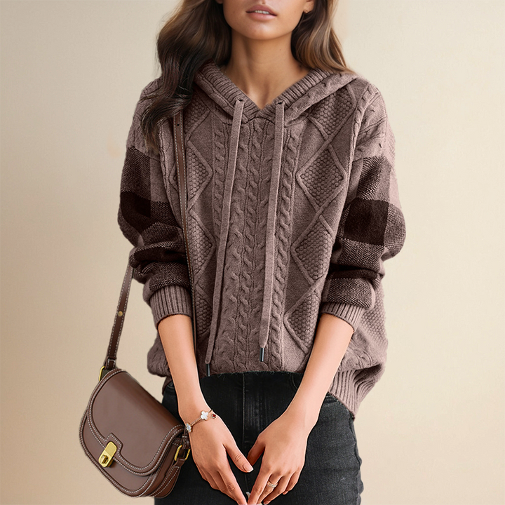 Emily | Strick Hoodie