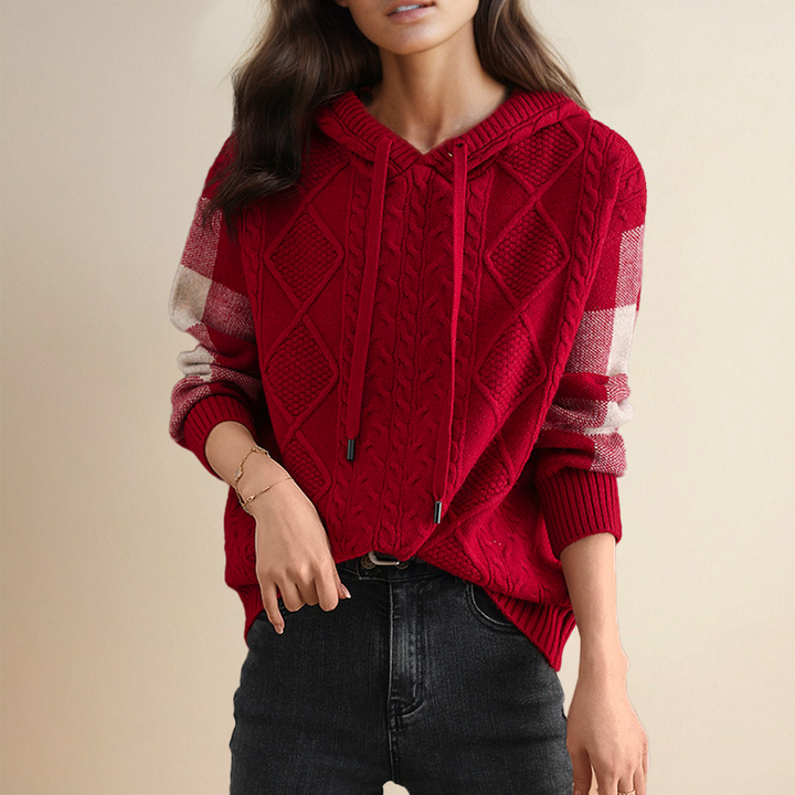 Emily | Strick Hoodie