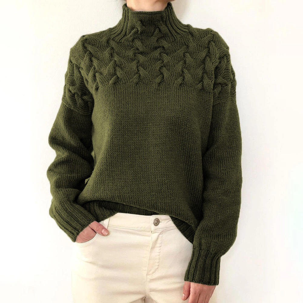 Nina | Warmer Strickrollkragenpullover