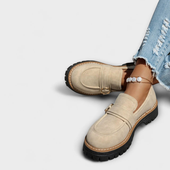 Lora™ | Casual Slipper mit Rundem Zeh