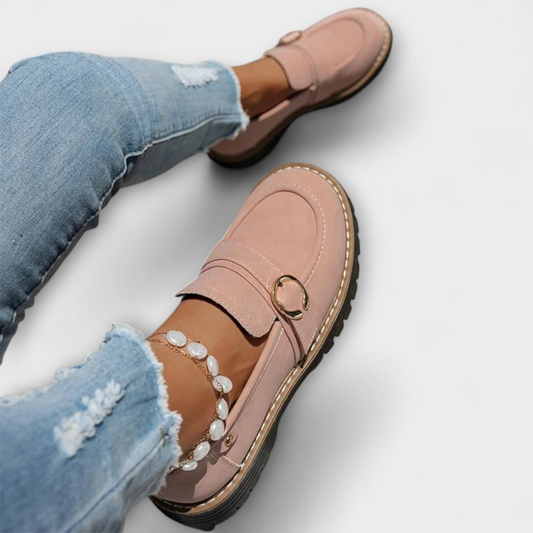 Lora™ | Casual Slipper mit Rundem Zeh