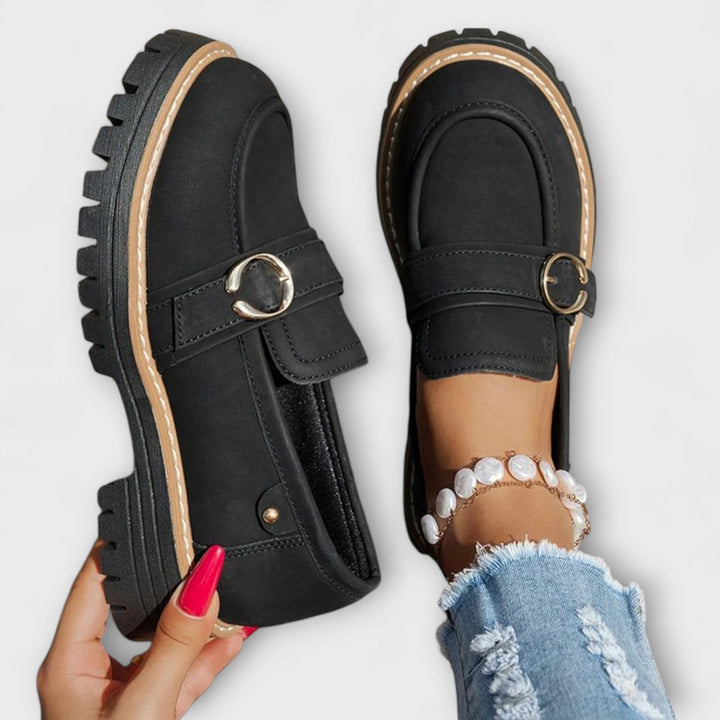 Lora™ | Casual Slipper mit Rundem Zeh