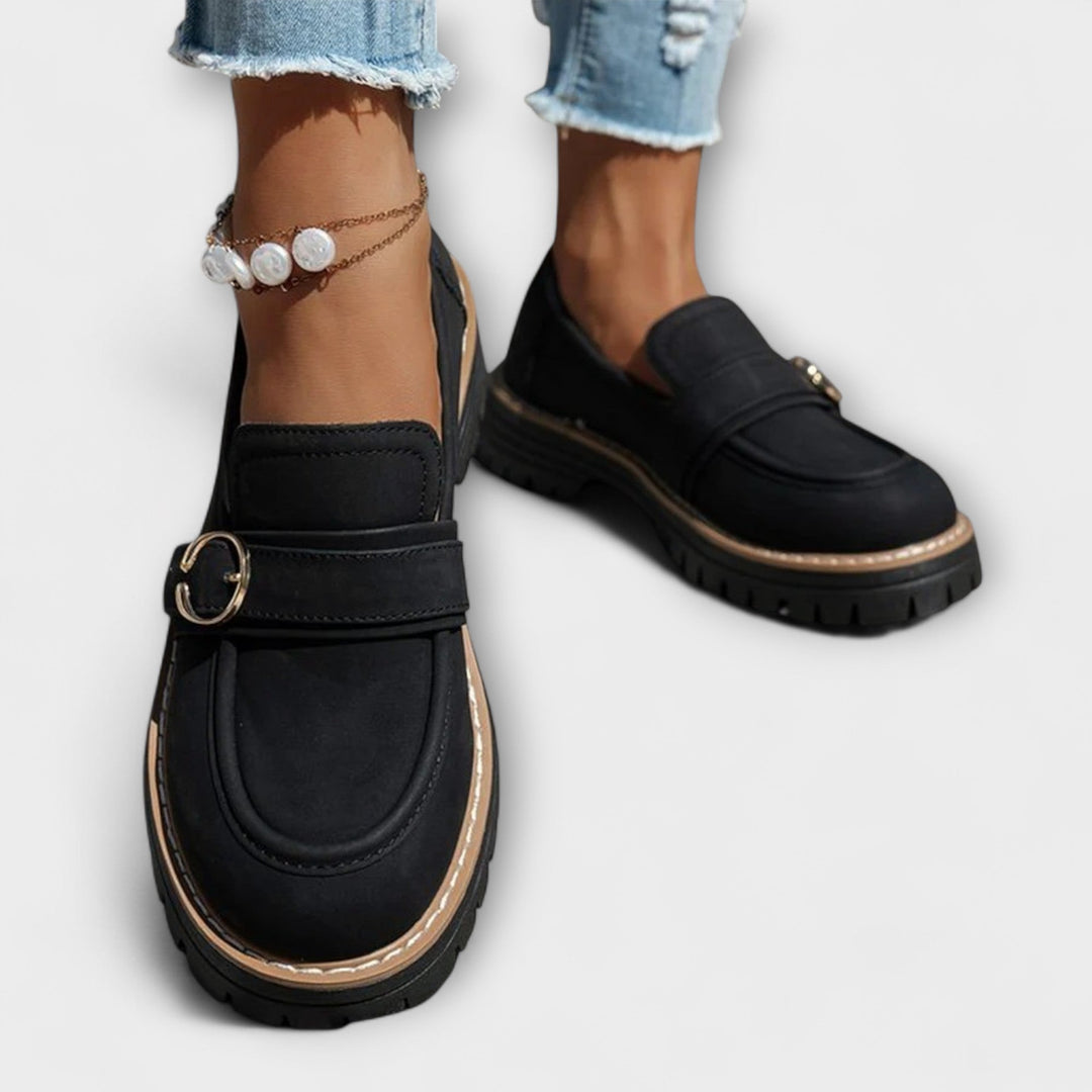 Lora™ | Casual Slipper mit Rundem Zeh