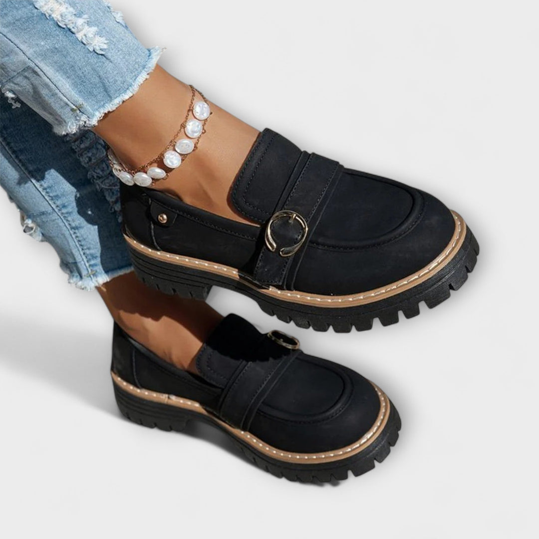 Lora™ | Casual Slipper mit Rundem Zeh