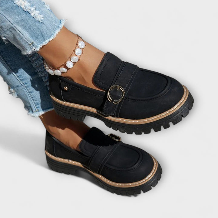 Lora™ | Casual Slipper mit Rundem Zeh