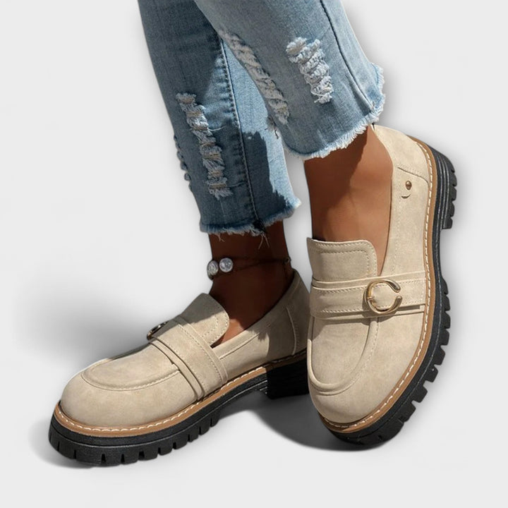 Lora™ | Casual Slipper mit Rundem Zeh