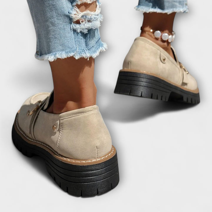 Lora™ | Casual Slipper mit Rundem Zeh