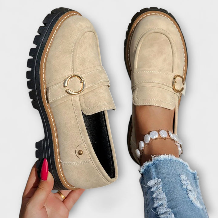 Lora™ | Casual Slipper mit Rundem Zeh