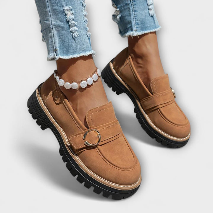 Lora™ | Casual Slipper mit Rundem Zeh