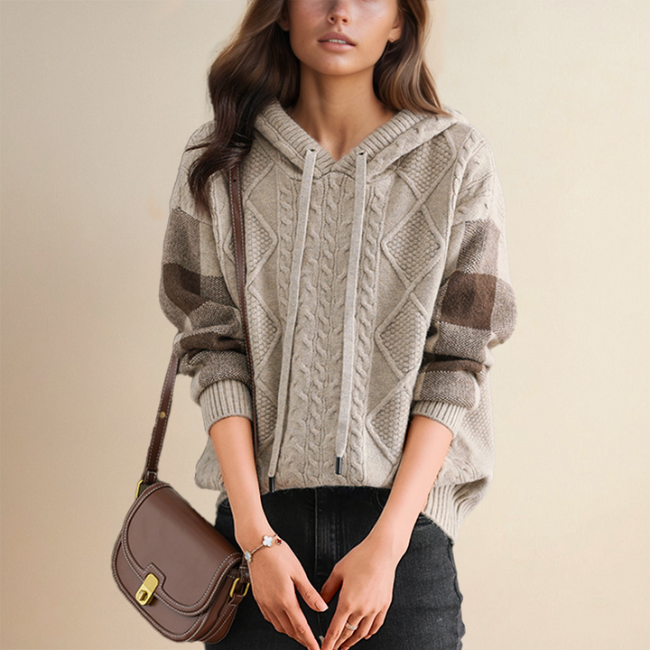 Emily | Strick Hoodie