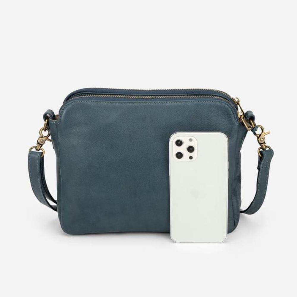 Kimberly™ | Klassische Lederhandtasche