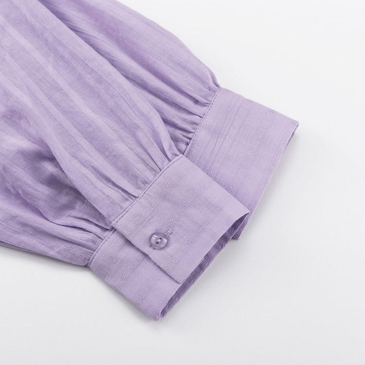 Viola - Ensemble mit Knopfs Hemd und Luftigen Shorts
