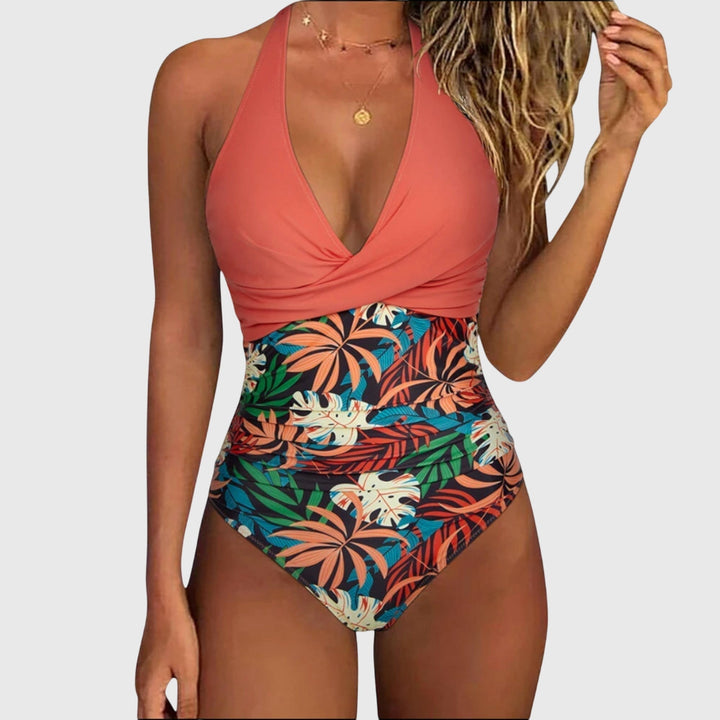 Florenz | Elegantes Dekolleté Badeanzug