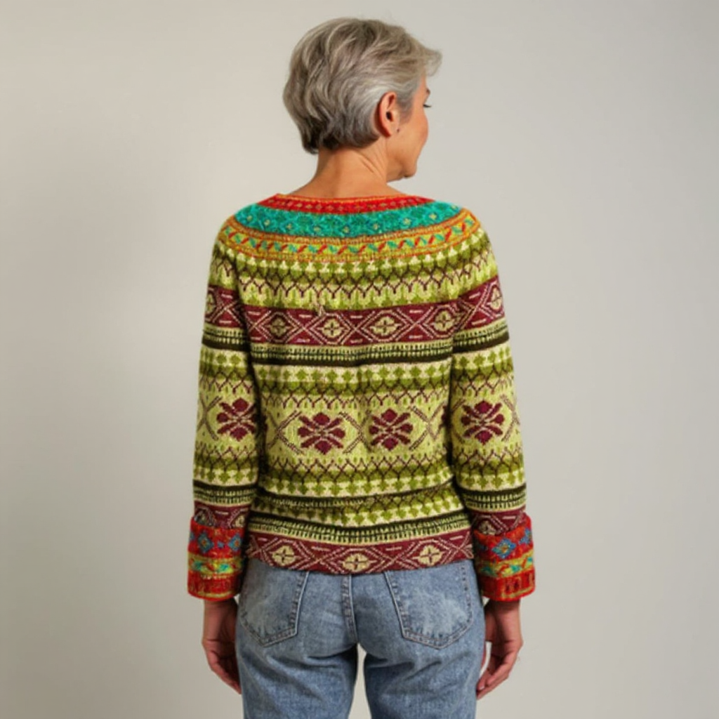 Klassische Isländische Strickjacke