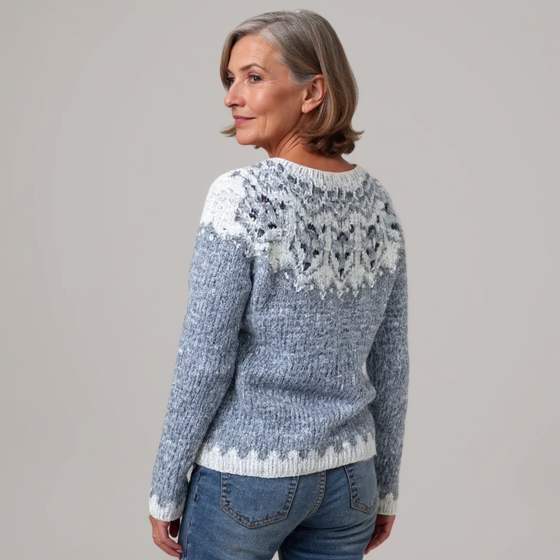Klassischer isländischer Wollpullover