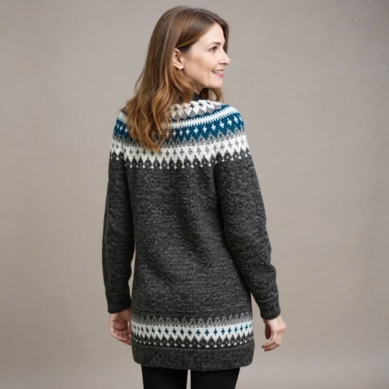 Klassische Isländische Strickjacke