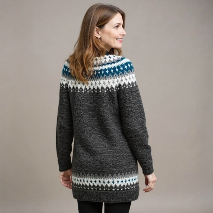 Klassische Isländische Strickjacke
