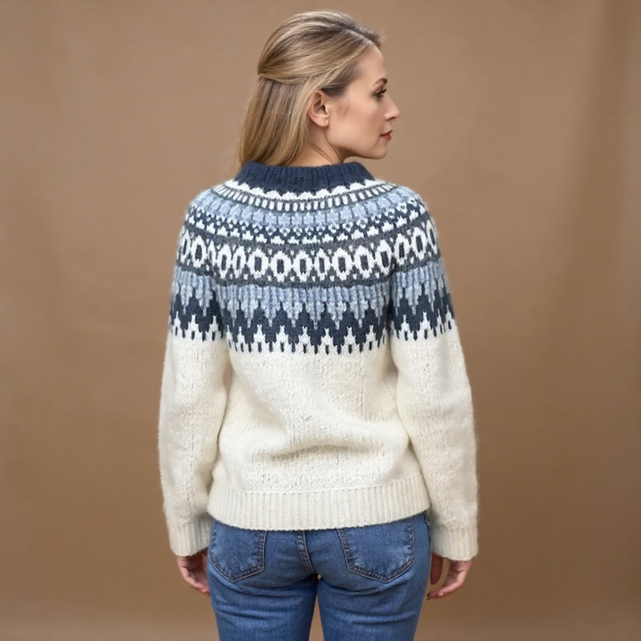 Klassischer IJslandse Pullover