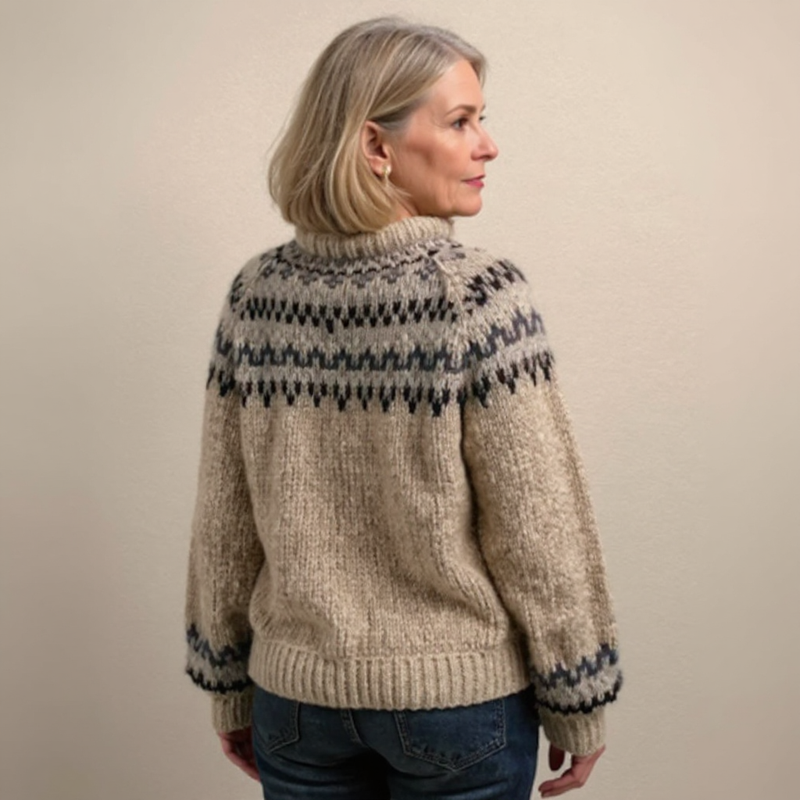 Klassische Isländische Wollpullover