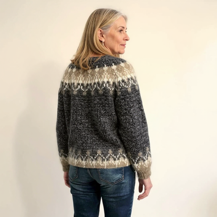 Klassischer IJslandse Pullover