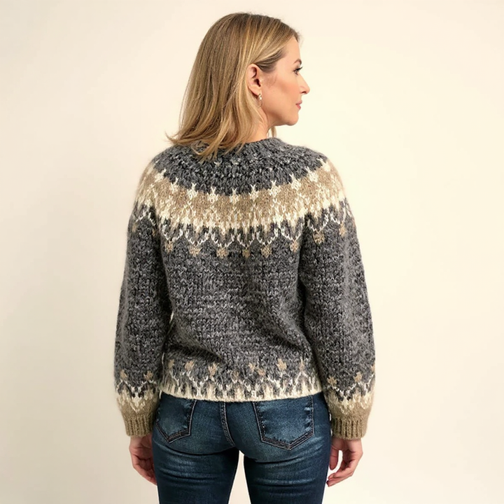 Klassischer IJslandse Pullover