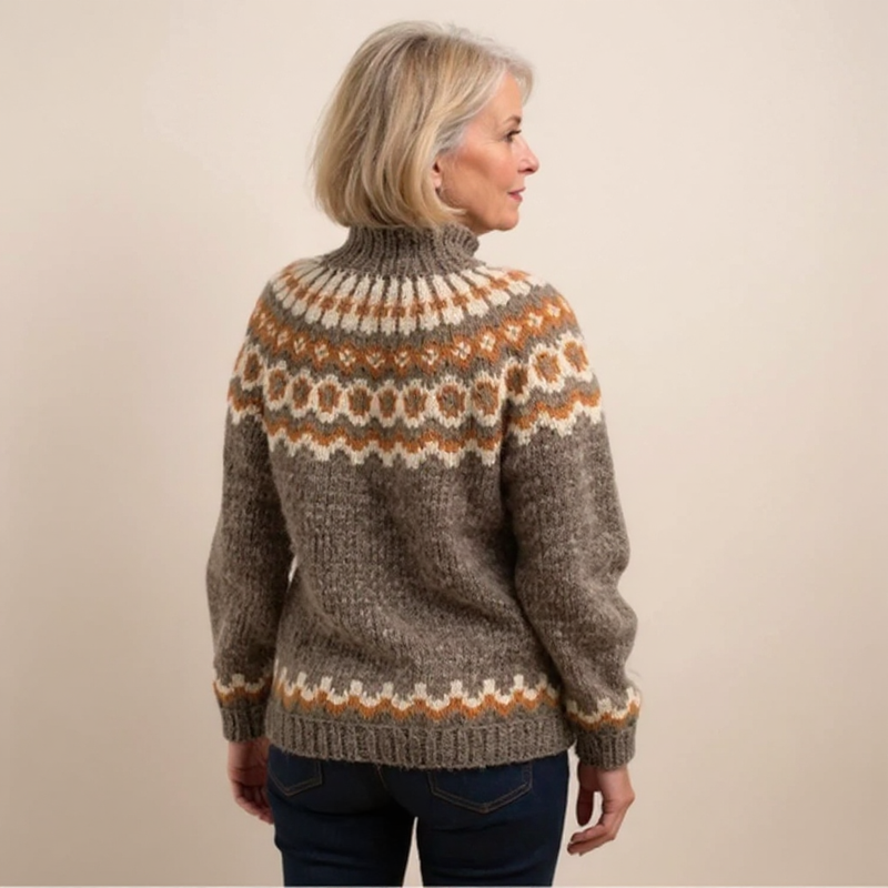 Klassische Isländische Strickjacke