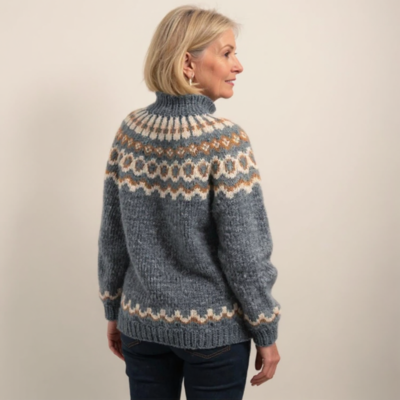 Klassische Isländische Strickjacke