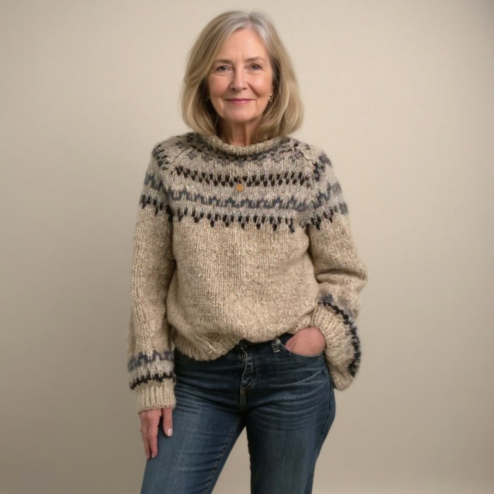 Klassische Isländische Wollpullover