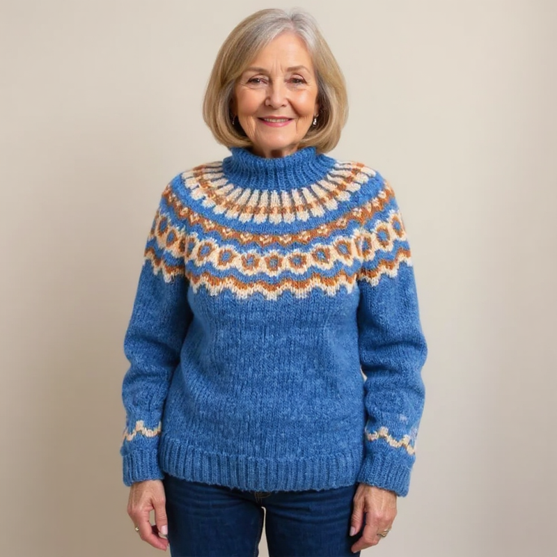 Klassische Isländische Strickjacke