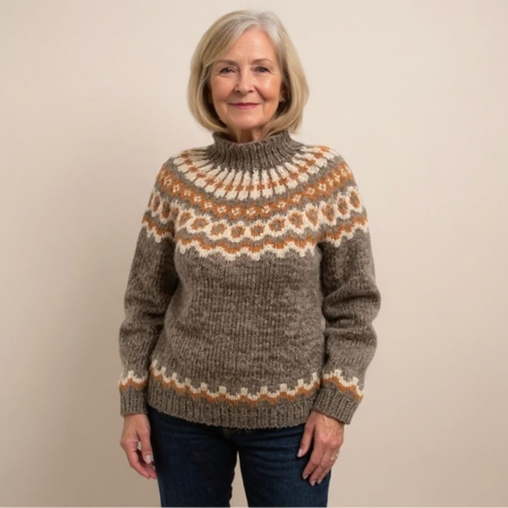 Klassische Isländische Strickjacke