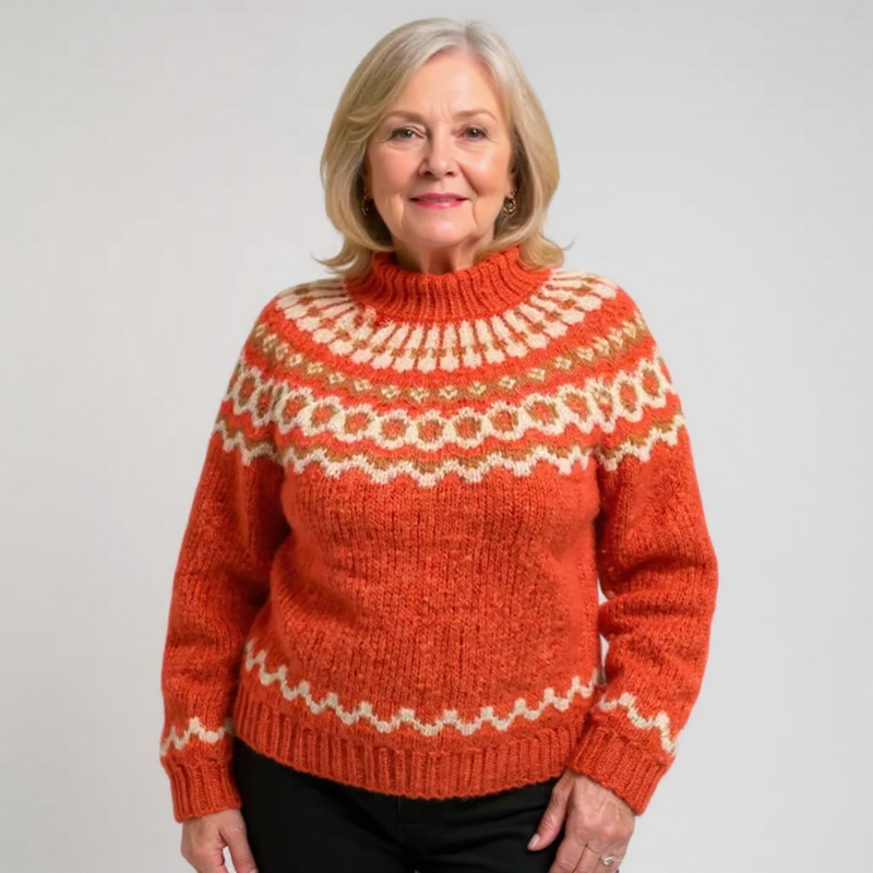 Klassische Isländische Strickjacke