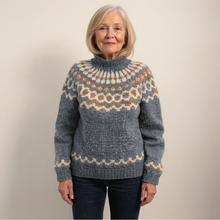 Klassische Isländische Strickjacke