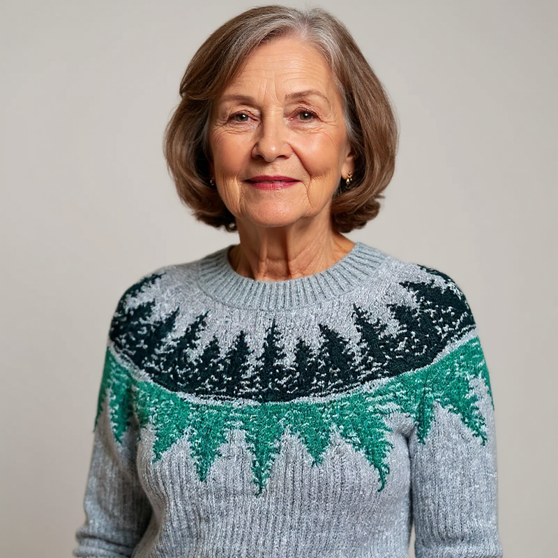Klassische Isländische Strickjacke
