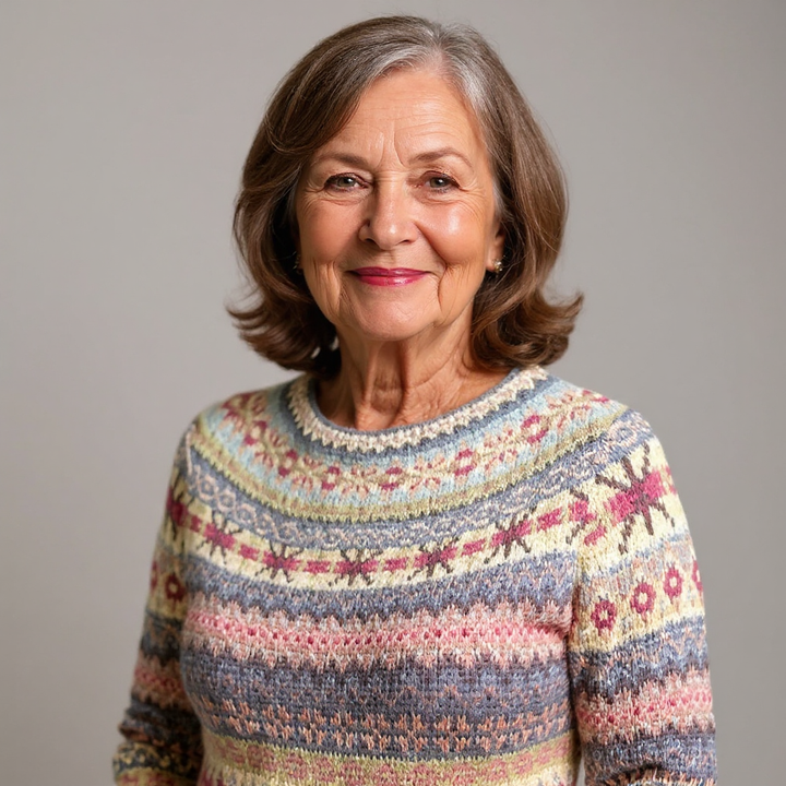 Klassische Isländische Strickjacke
