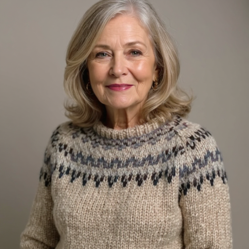 Klassische Isländische Wollpullover