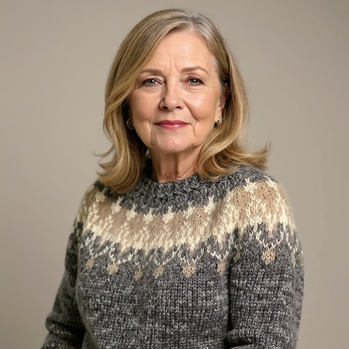 Klassischer IJslandse Pullover