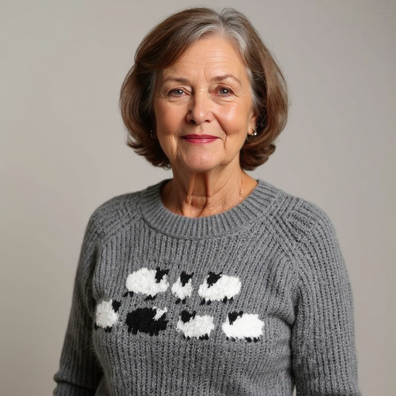 Klassischer IJslandse Pullover