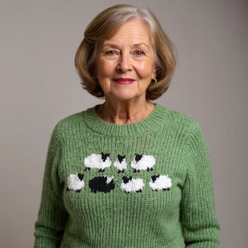 Klassische isländische Wollpullover