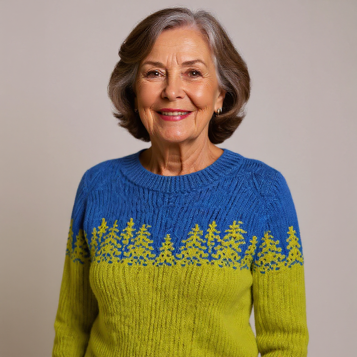 Klassische Isländische Strickjacke