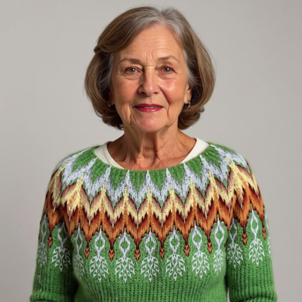 Klassische Isländische Wollepullover