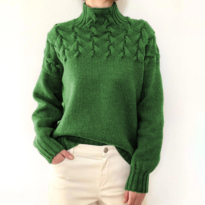 Nina | Warmer Strickrollkragenpullover