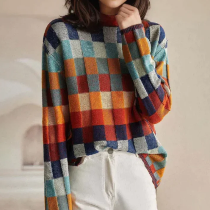 Isla | Retro Bequemer Pullover