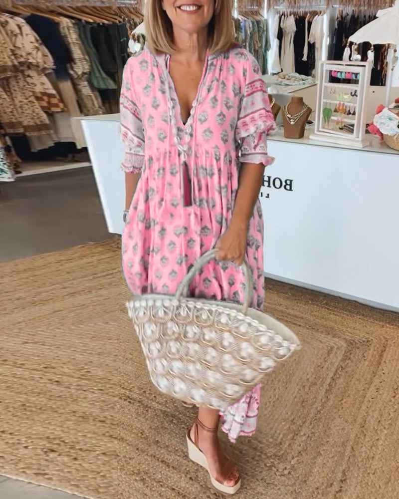 Verity - Boho Kleid