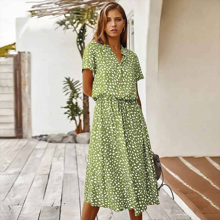 Faelina - Sommerkleid mit Print