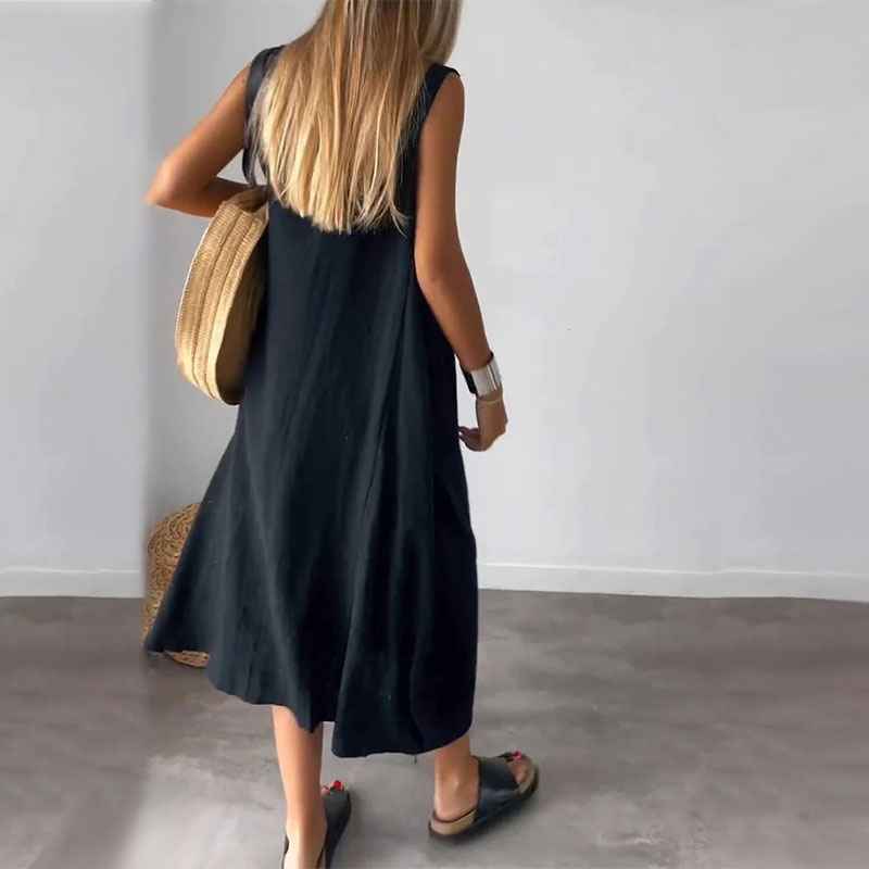 Amaris - Legere Ärmellose Kleid