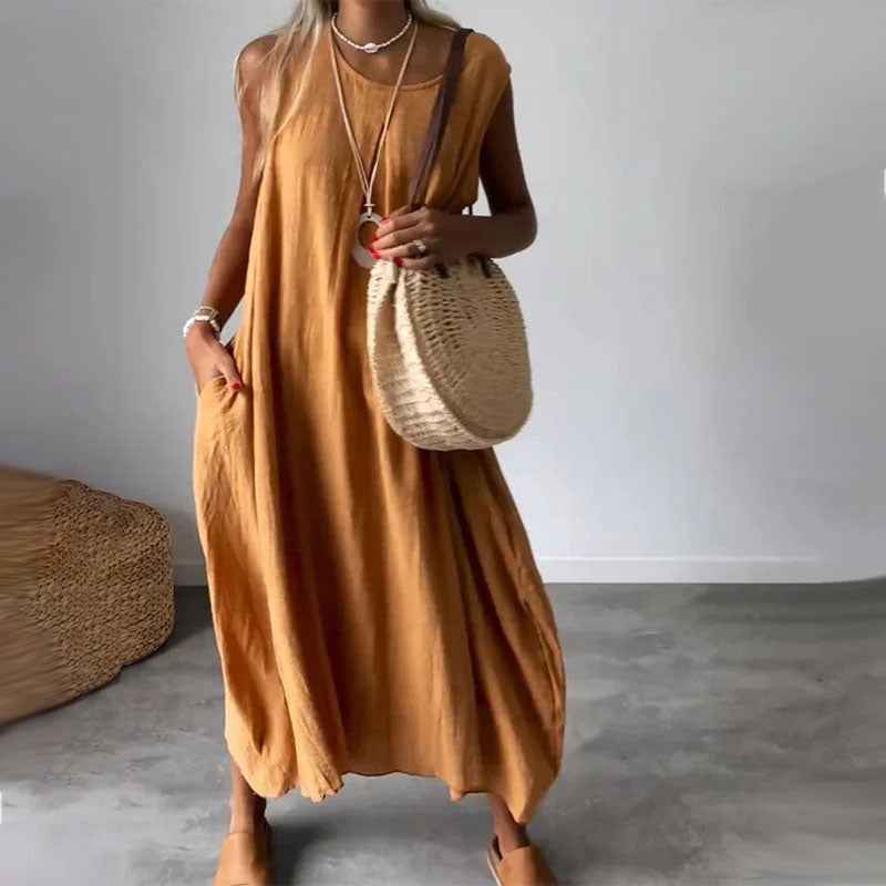 Amaris - Legere Ärmellose Kleid