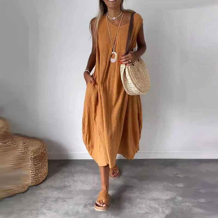 Amaris - Legere Ärmellose Kleid